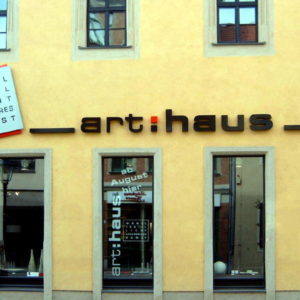 Profilbuchstaben Leuchtkasten tags - Arthaus - Konstrukta Werbetechnik